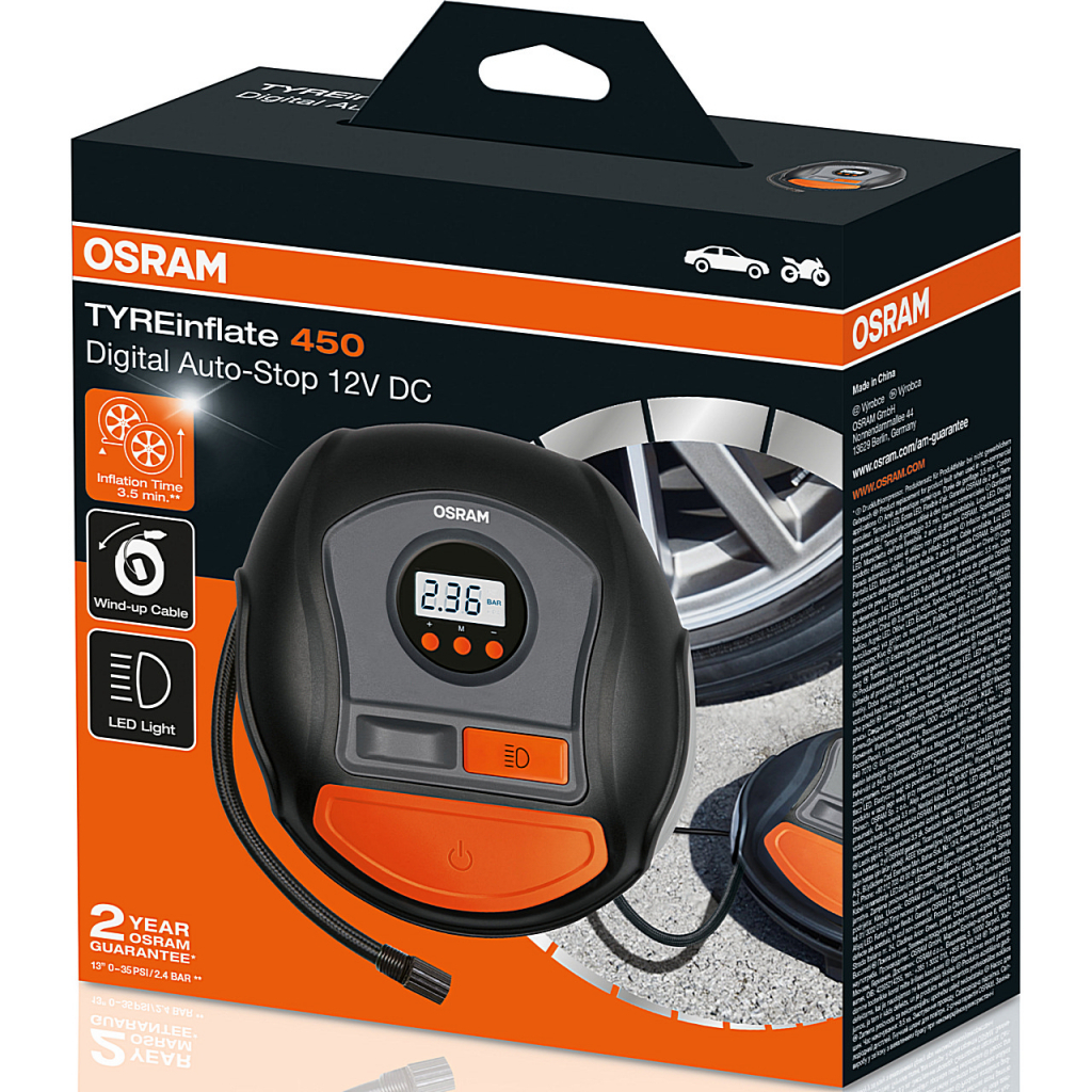 Автомобільний компресор Osram OTI450 - picture 1