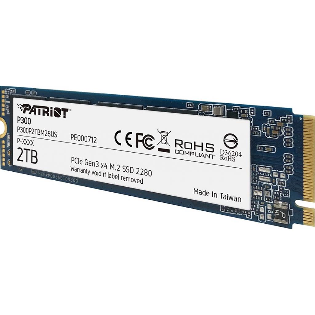 Накопичувач SSD M.2 2280 2TB Patriot (P300P2TBM28) - зображення 3