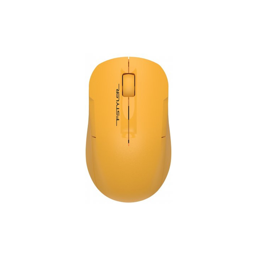 Мишка A4Tech FG15CS Air2 Wireless Yellow (4711421001236) - зображення 1