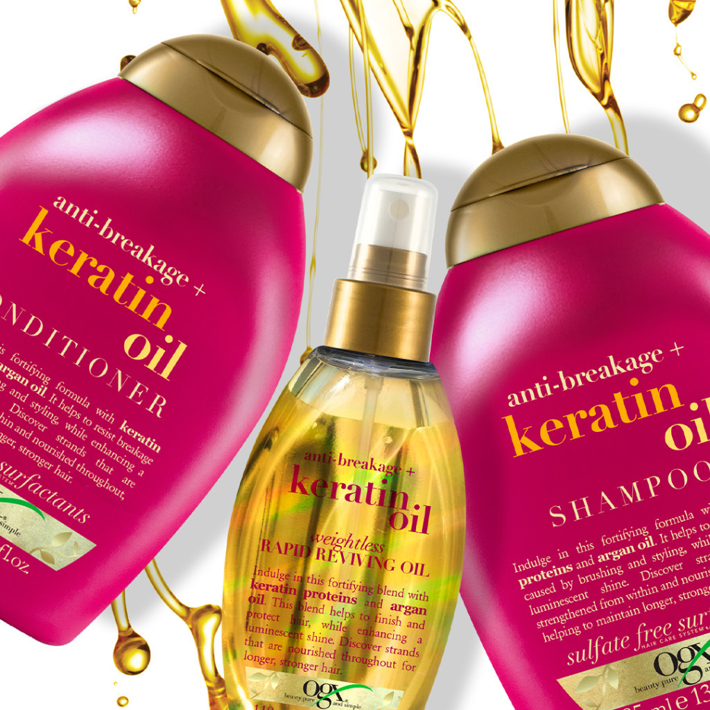 Олія для волосся OGX Keratin Oil Миттєве відновлення 118 мл (0022796977533) - зображення 2