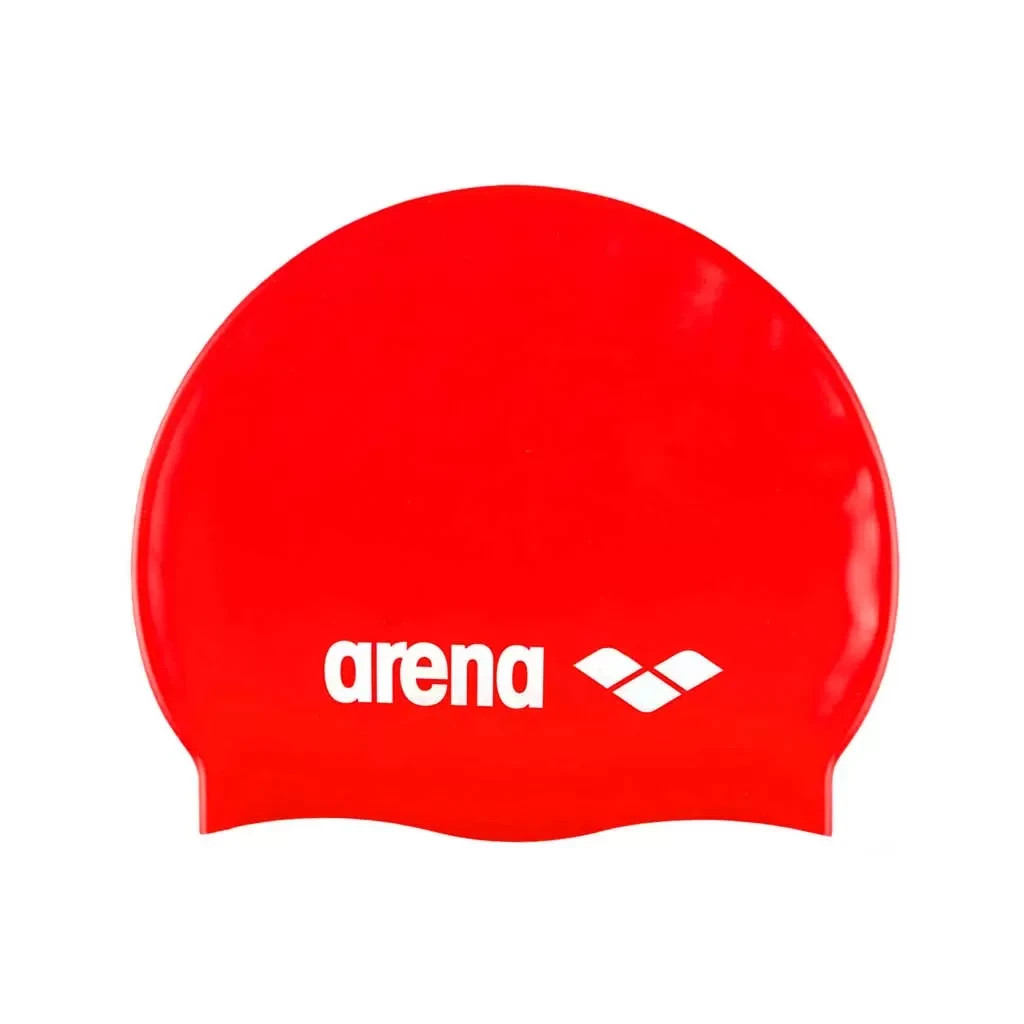 Шапка для плавання Arena Classic Silicone 91662-044 червоний Уні OSFM (3468335686042) - зображення 1