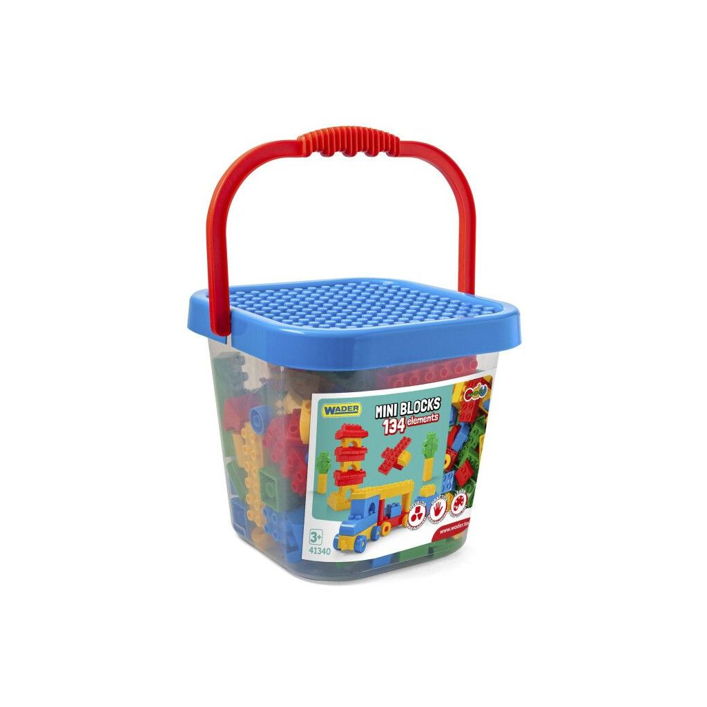 Конструктор Wader Відро з конструктором велике (41340) - зображення 1