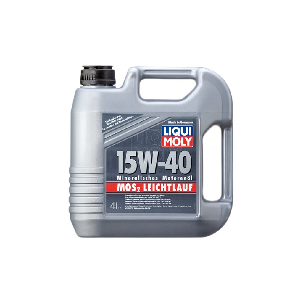 Моторна олива Liqui Moly MoS2 Leichtlauf SAE 15W-40  4л. (1949 2631) - изображение 1