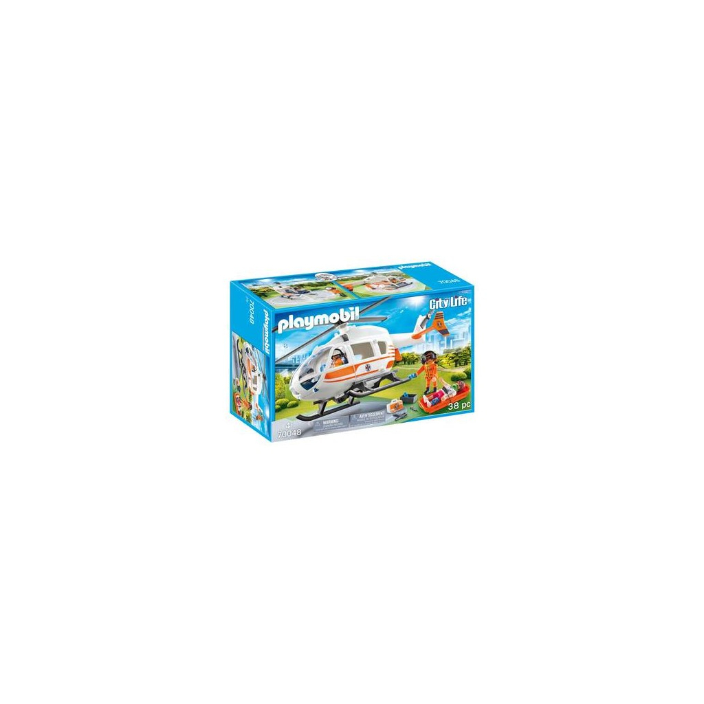 Конструктор Playmobil City life Рятувальний гелікоптер (70048) - зображення 1