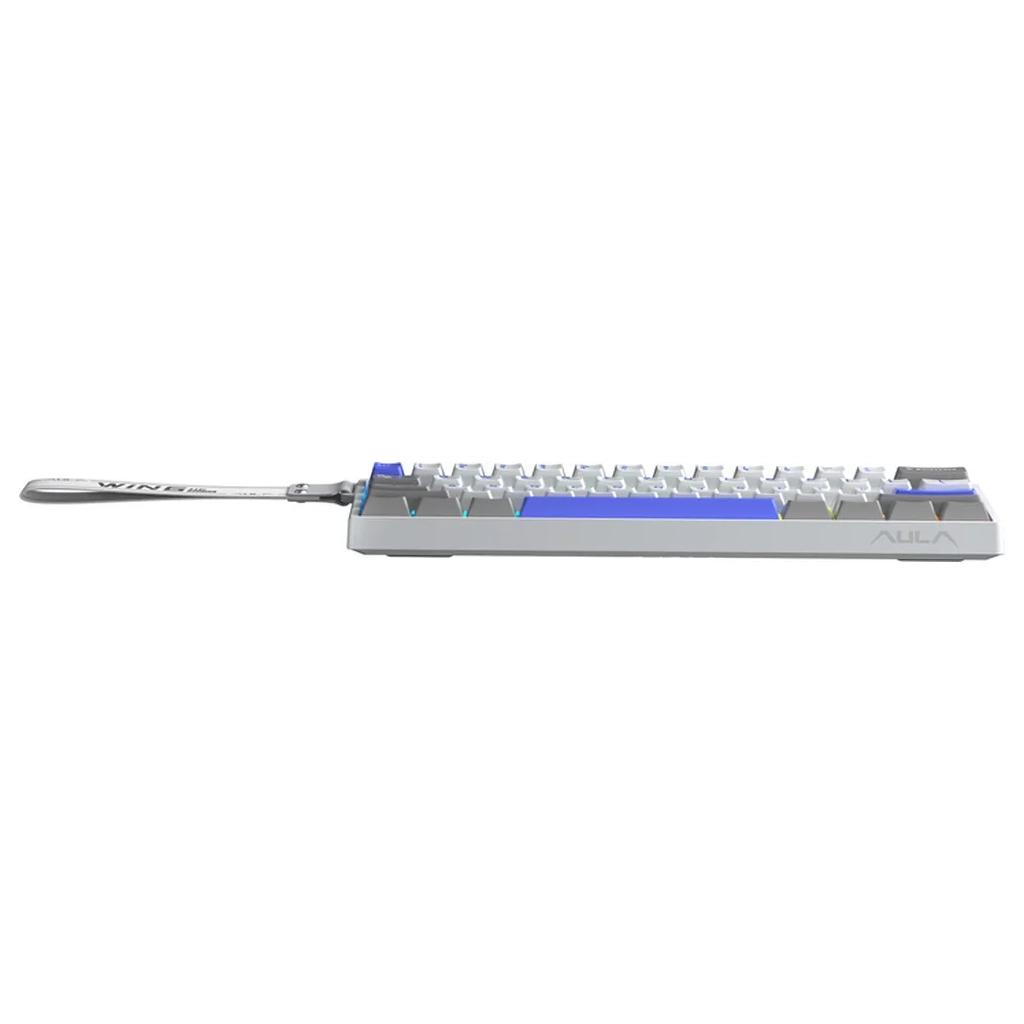 Клавіатура Aula WIN68 HE Max Magnetic Switch USB UA Grey (6978080504081) - зображення 5