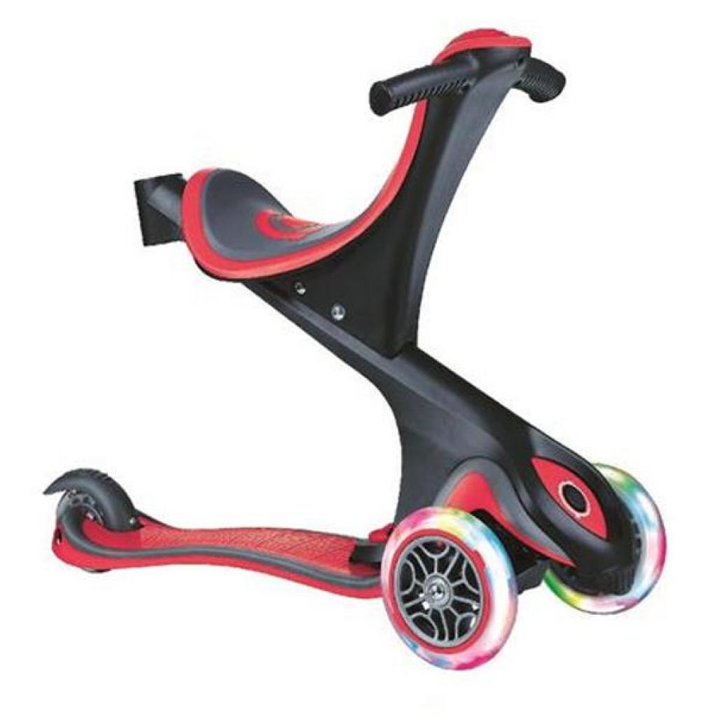 Самокат Globber EVO COMFORT LIGHTS 5 в 1 Червоний (459-102) - зображення 4