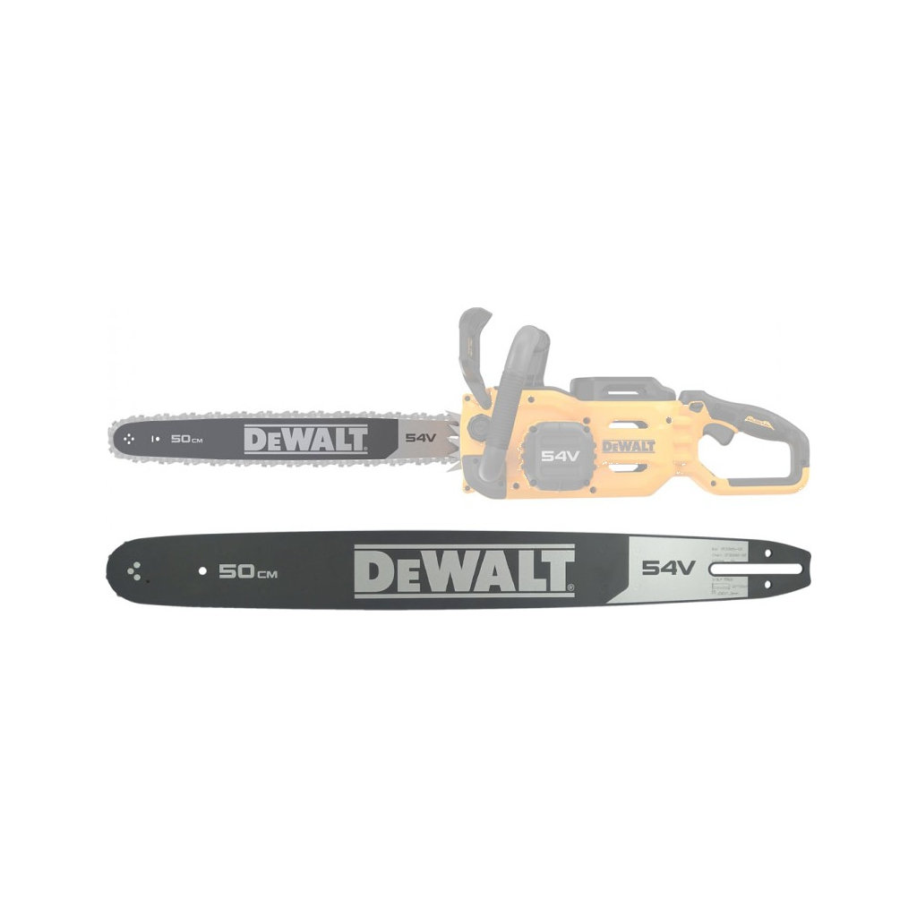 Шина для ланцюгової пили DeWALT 3/8", 1.3 мм, довжина 20"/50 см (DT20689) - зображення 3