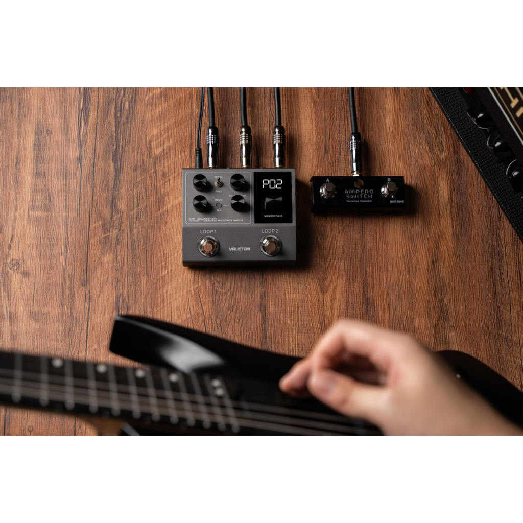 Гітарний процесор Hotone Audio Valeton VLP-200 Stereo Dual Looper (236675) - зображення 5