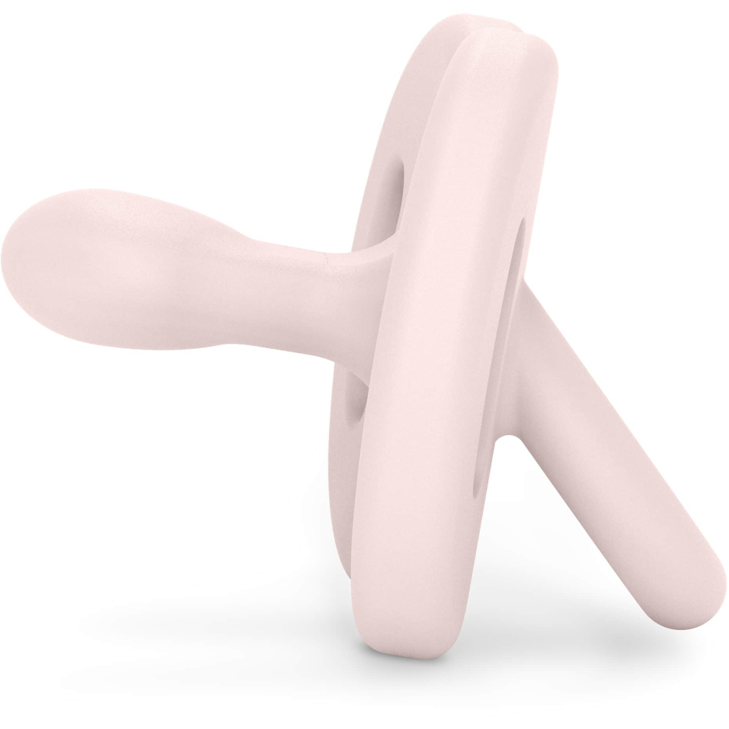 Пустушка Suavinex Colour Essence силіконова фізіологічна, 0-6 місяців світло-рожева (308602) - зображення 2