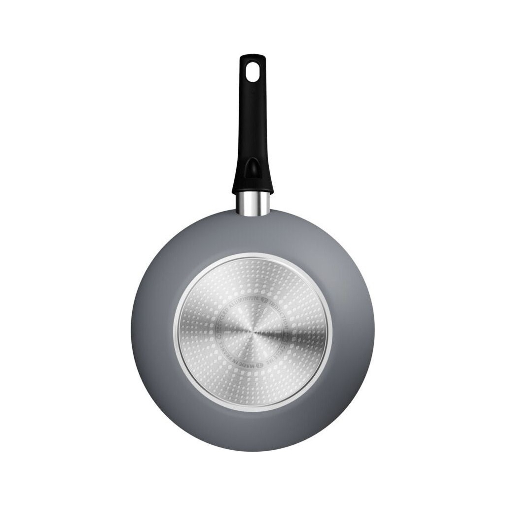 Сковорода Tefal ВОК Halo 28 см, алюміній, бакеліт, сірий (C3121953) - зображення 6