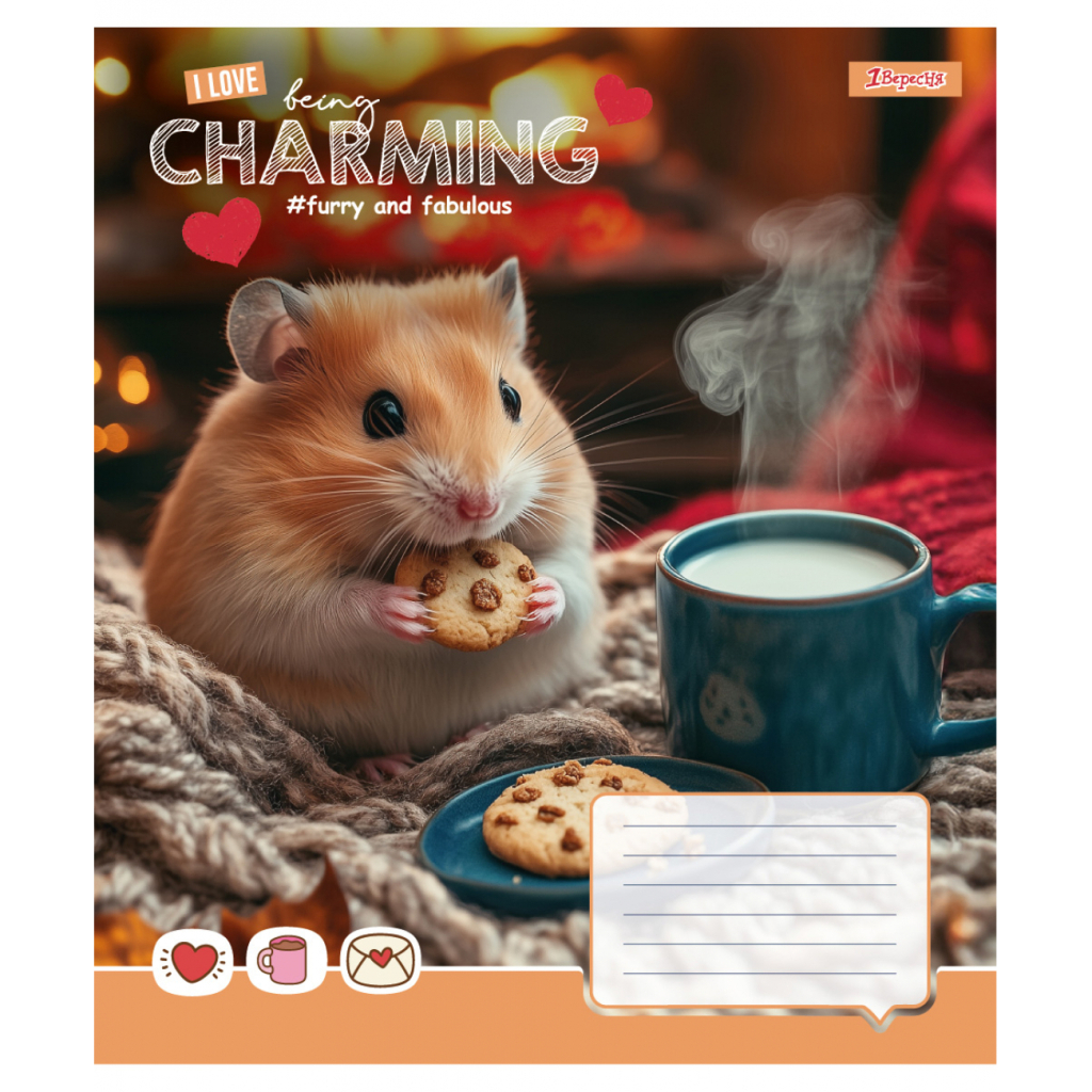 Зошит 1 вересня Charming А5 24 аркушів лінія (768188) - зображення 6