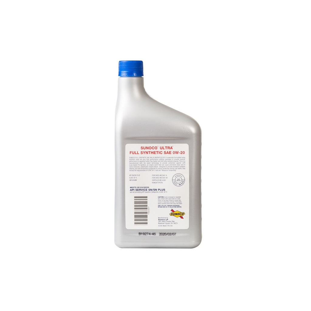 Моторна олива Sunoco Ultra SP/GF-6A 0W-20, 0,946л. - зображення 2