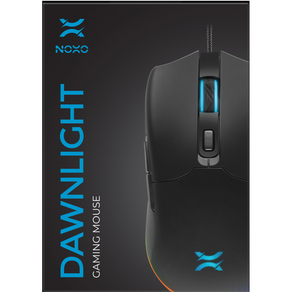 Мишка Noxo Dawnlight Gaming mouse USB Black (4770070881910) - зображення 5