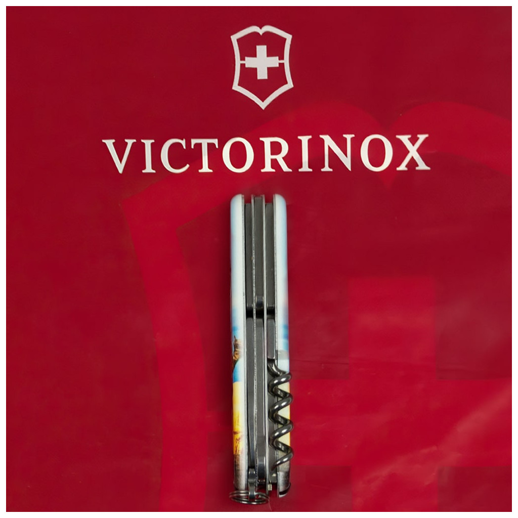 Ніж Victorinox Climber Ukraine 3D Марка русскій воєнний корабль ВСЬО (1.3703.3.T3120h) - зображення 8