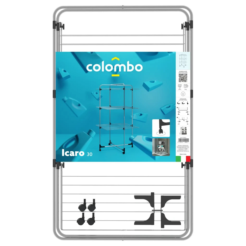 Сушарка для білизни Colombo Icaro 30 Підлогова (ST194/3) (930488) - зображення 5