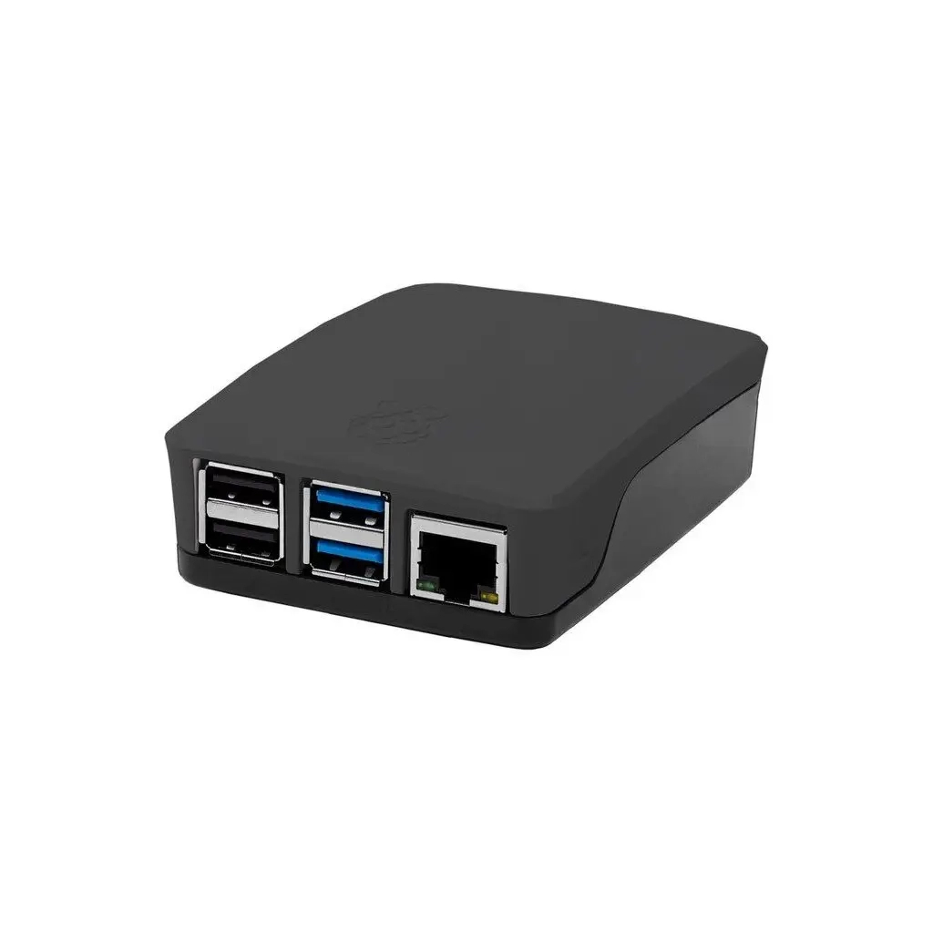 Корпус для Мікро ПК Raspberry Pi RPi 4 Official Case Black/Grey (OFI051) - изображение 2