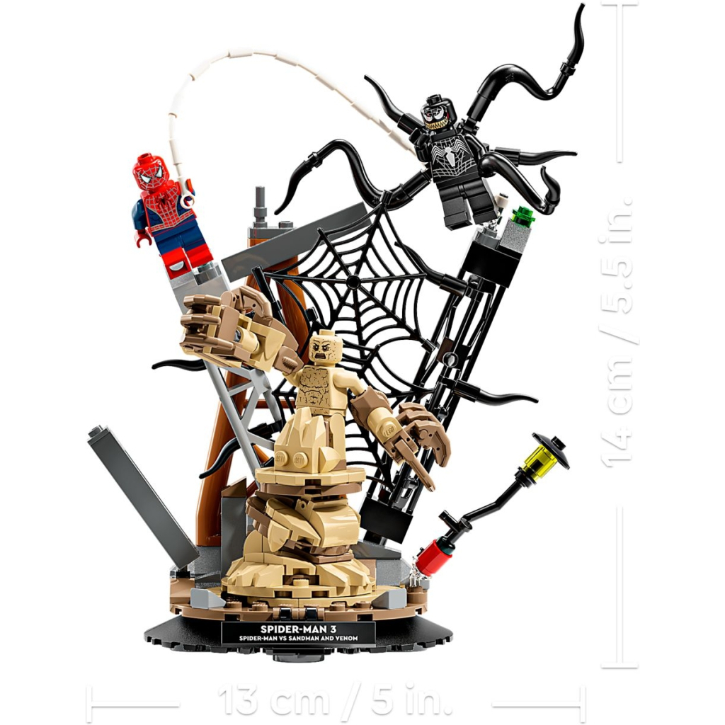 Конструктор LEGO Super Heroes Легендарна битва: Людина-павук vs. Піщана людина (76334) - зображення 3