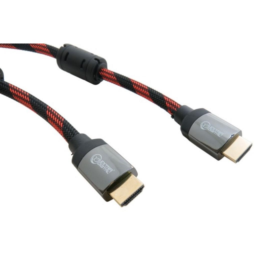 Кабель мультимедійний HDMI to HDMI 1.5m Extradigital (KBH1633) - зображення 4