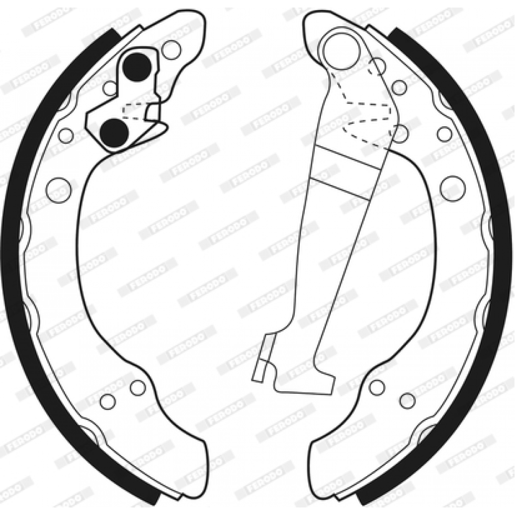 Гальмівні колодки FERODO FSB150 - зображення 3