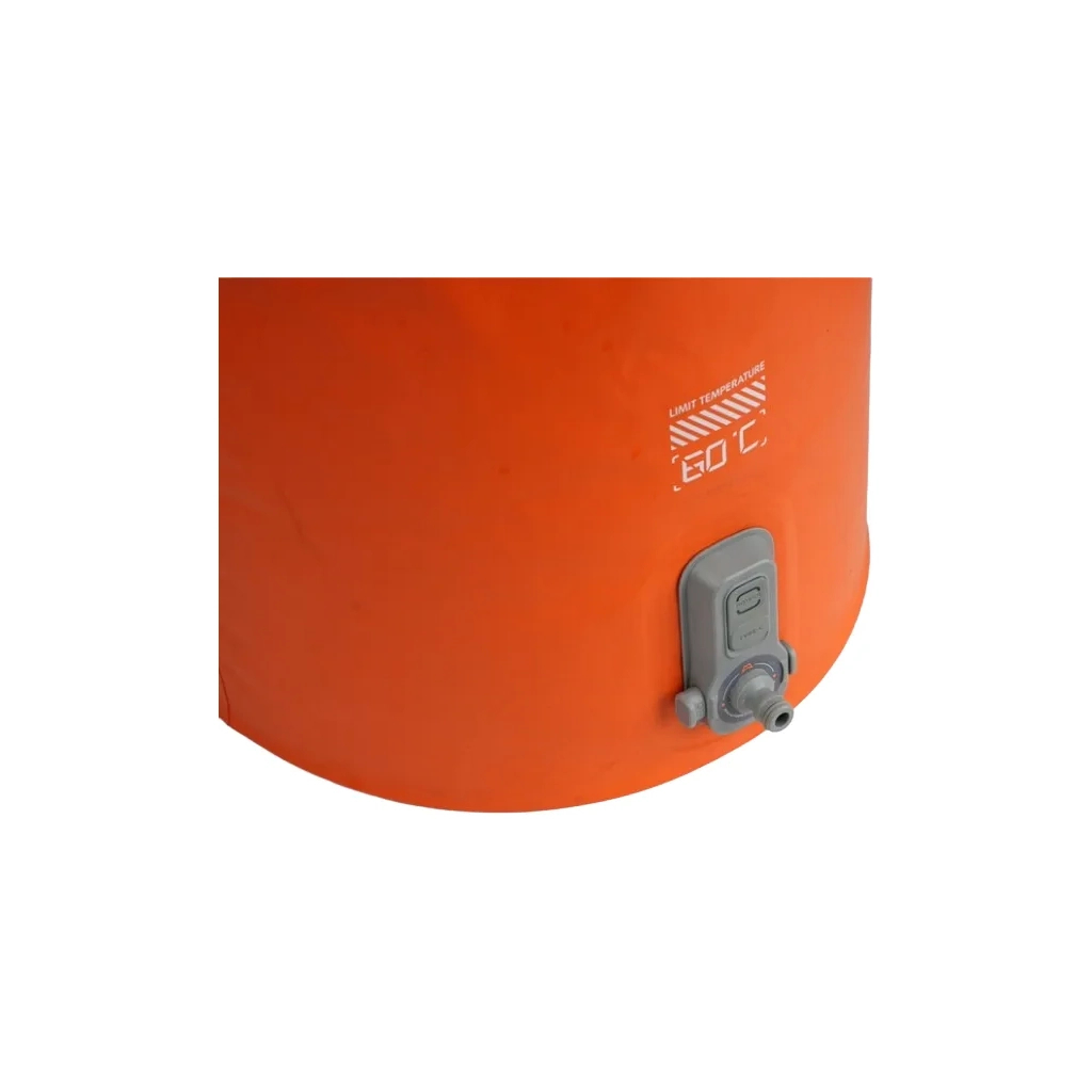 Душ портативний Flextail Tiny Shower Bucket із ємністю та насосом 20 л помаранчевий (TSB-700) - зображення 4