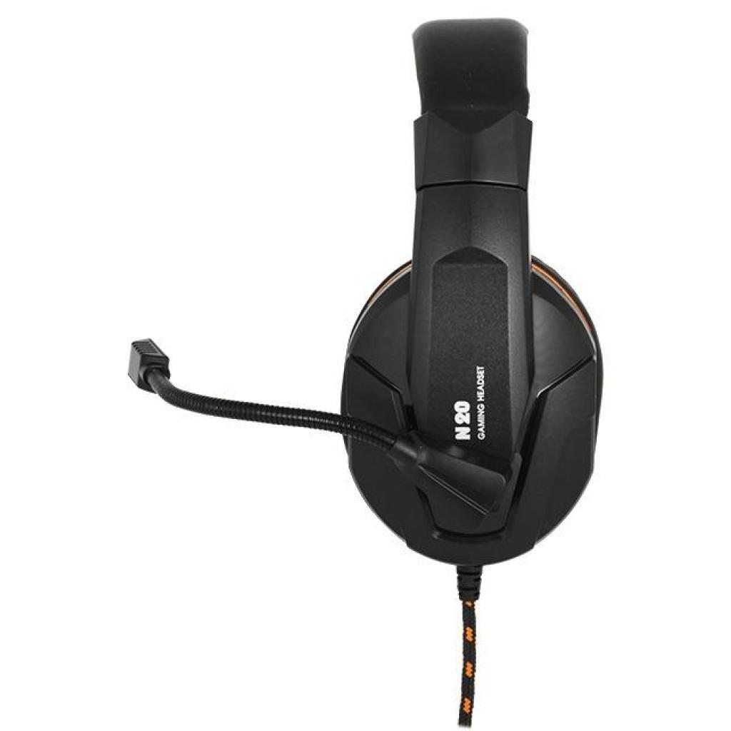 Навушники Gemix N20 Black-Orange Gaming - зображення 3