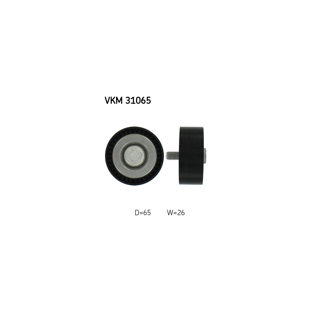 Ролик натягувача ременя SKF VKM 31065 - зображення 1