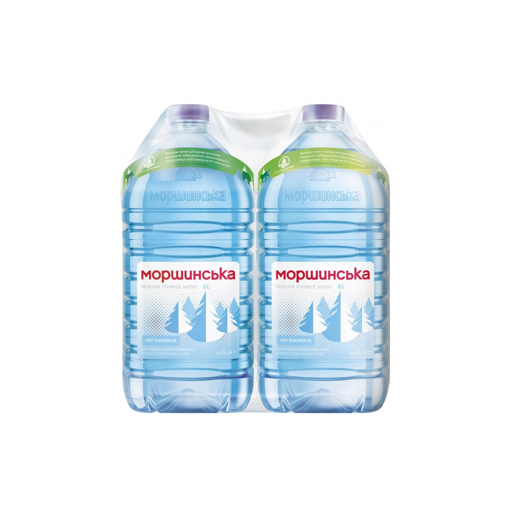 Мінеральна вода Моршинська 6.0 н/газ пет (4820017000277) - изображение 2