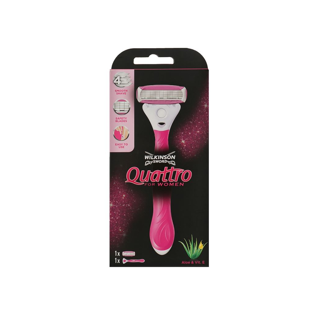 Бритва Wilkinson Sword Quattro For Women (4027800138005) - зображення 1