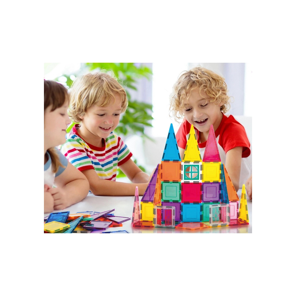 Конструктор Picasso магнітний Tiles Magnetic Building Blocks 36 деталей (817338027971) - зображення 8