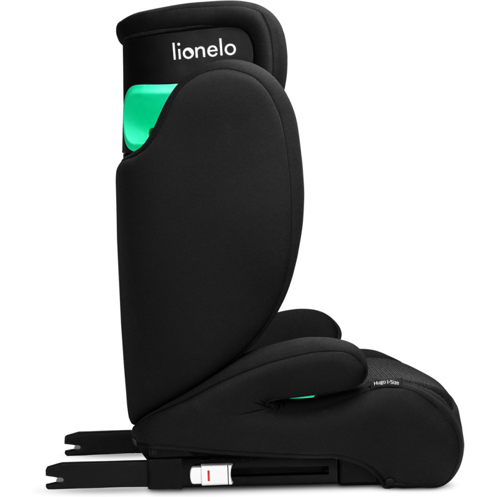 Автокрісло Lionelo Hugo I-Size Black Carbon, 15-36 кг, чорне (LO- HUGO I-SIZE BLACK CARBON) - зображення 8