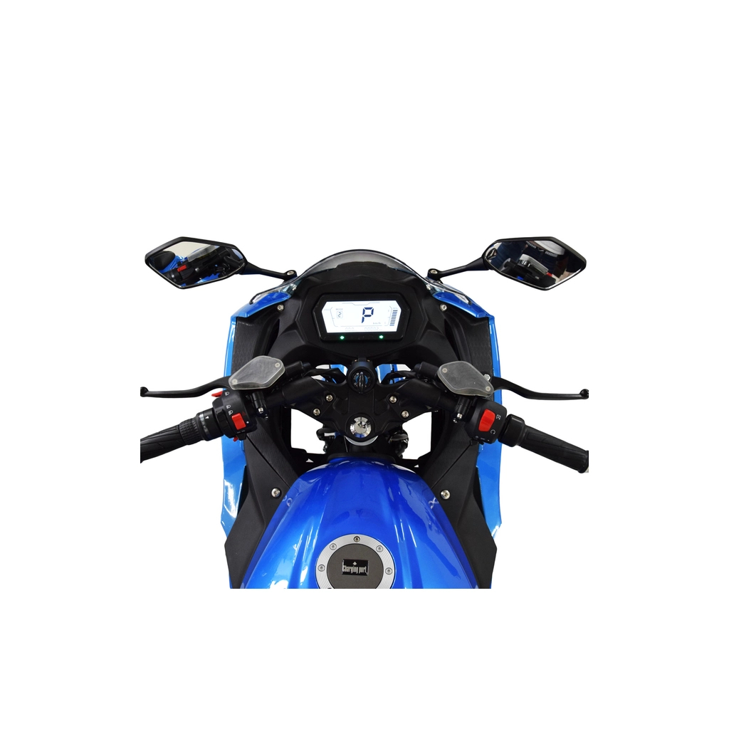 Електроскутер Wuxi Jose Electric TV6 3000W 72V 60Ah blue (291185) - зображення 4