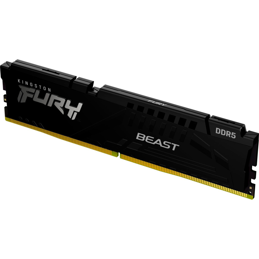 Модуль пам'яті для комп'ютера DDR5 32GB 6000 MHz Beast EXPO Black Kingston Fury (ex.HyperX) (KF560C36BBE2-32) - зображення 1