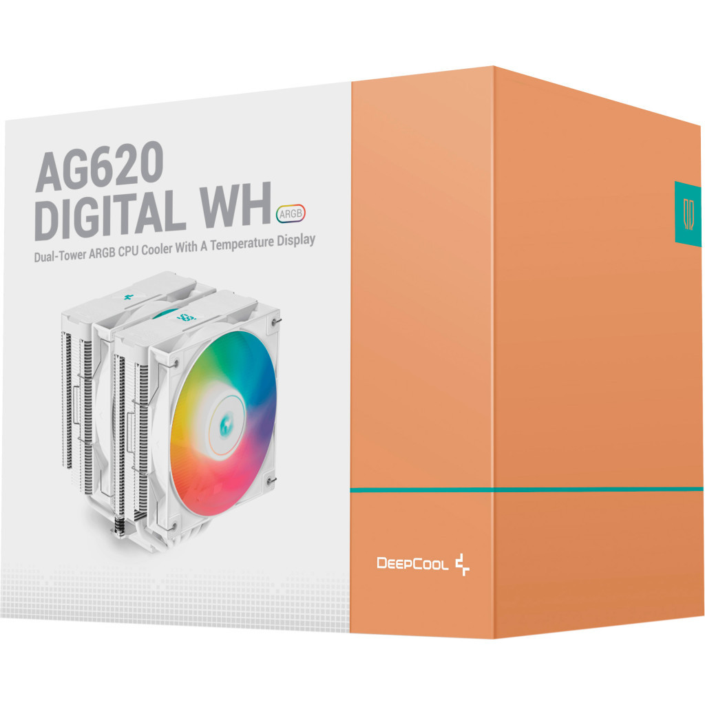 Кулер до процесора Deepcool AG620 Digital WH ARGB (R-AG620-WHADMN-G-2) - зображення 10