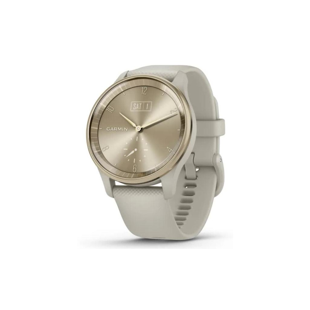 Смарт-годинник Garmin vivomove Trend, WW, French Gray, Silicone, GPS (010-02665-02) - зображення 1
