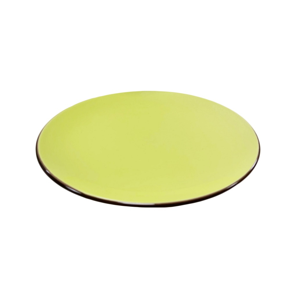 Тарілка Limited Edition Terra 26.7см Обідня Зелена (YF6037-1) - зображення 1