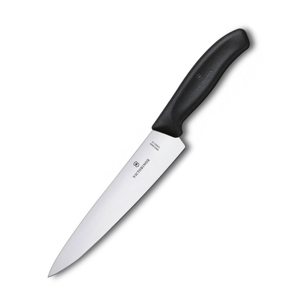 Кухонний ніж Victorinox SwissClassic Carving 19см Black (6.8003.19G) - зображення 3