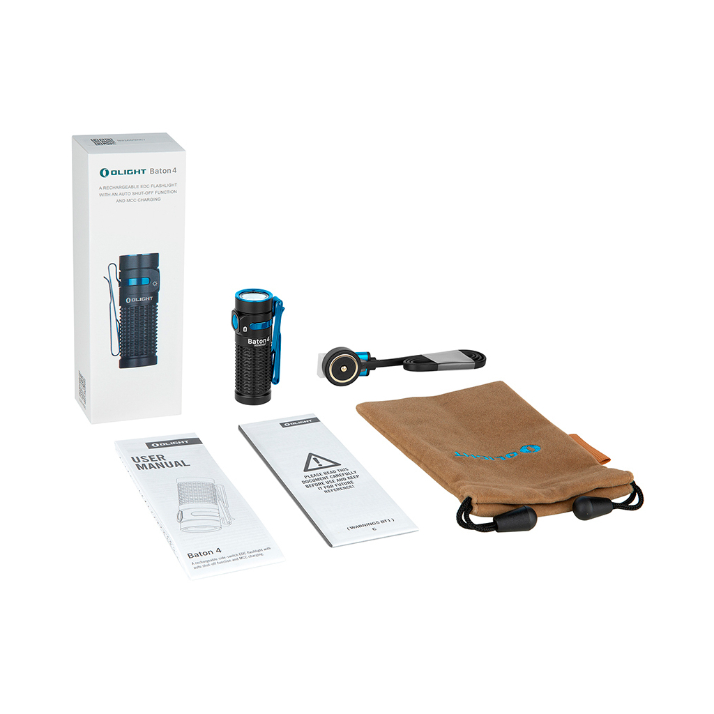 Ліхтар Olight Baton 4 Black (0.0000.0792) - зображення 7