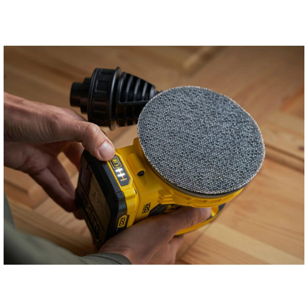 Шліфувальна машина Stanley ексцентрикова акумуляторна FatMax, безщіткова, Li-Ion 18В, 2Ah, 125 мм, 12000 об/хв (SFMCW220D1S) - зображення 11