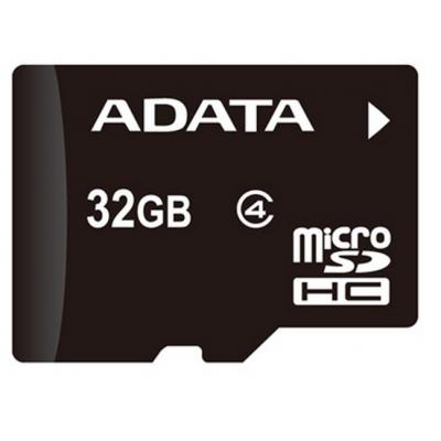 Карта пам'яті ADATA 32GB microSDHC Class 4 (AUSDH32GCL4-R) - зображення 1