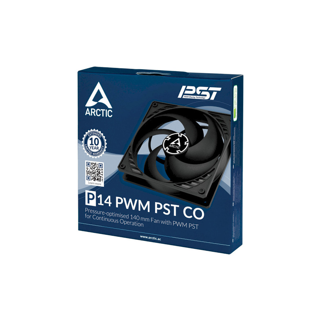 Кулер до корпусу Arctic P14 PWM PST CO (ACFAN00126A) - зображення 3