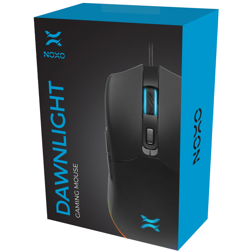 Мишка Noxo Dawnlight Gaming mouse USB Black (4770070881910) - зображення 6