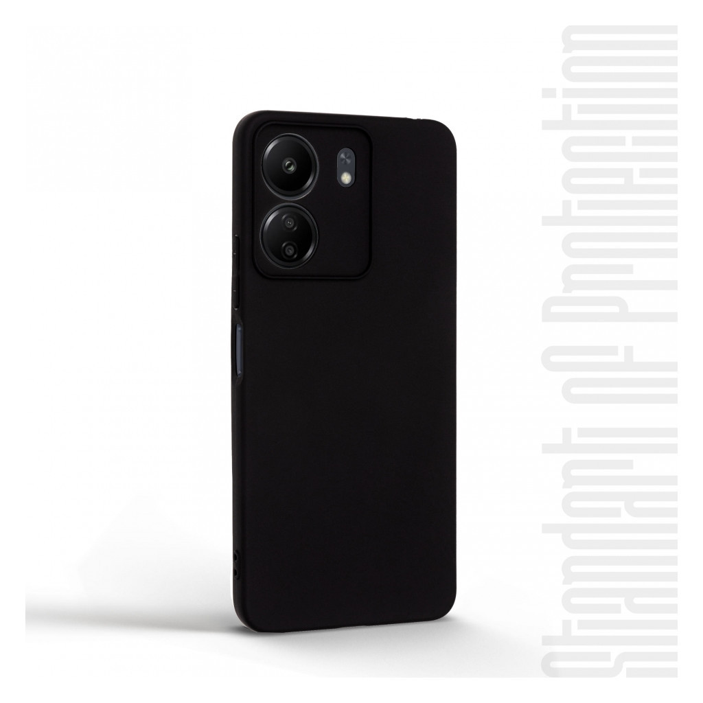 Чохол до мобільного телефона Armorstandart Matte Slim Fit Xiaomi Redmi 13C / Poco C65 Camera cover Black (ARM72470) - зображення 2