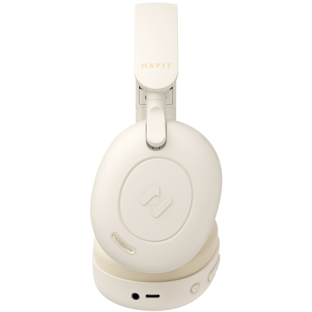 Навушники Havit HV-H655BT ANC Beige (6939119087425) - зображення 3