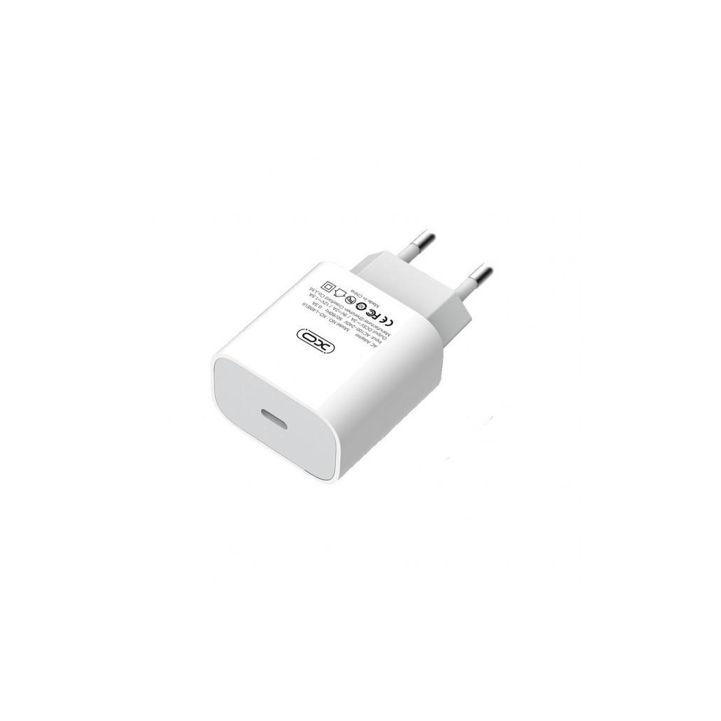 Зарядний пристрій XO L40 PD/3A/18W white + cable Lightning White (L40i-WH) - зображення 2