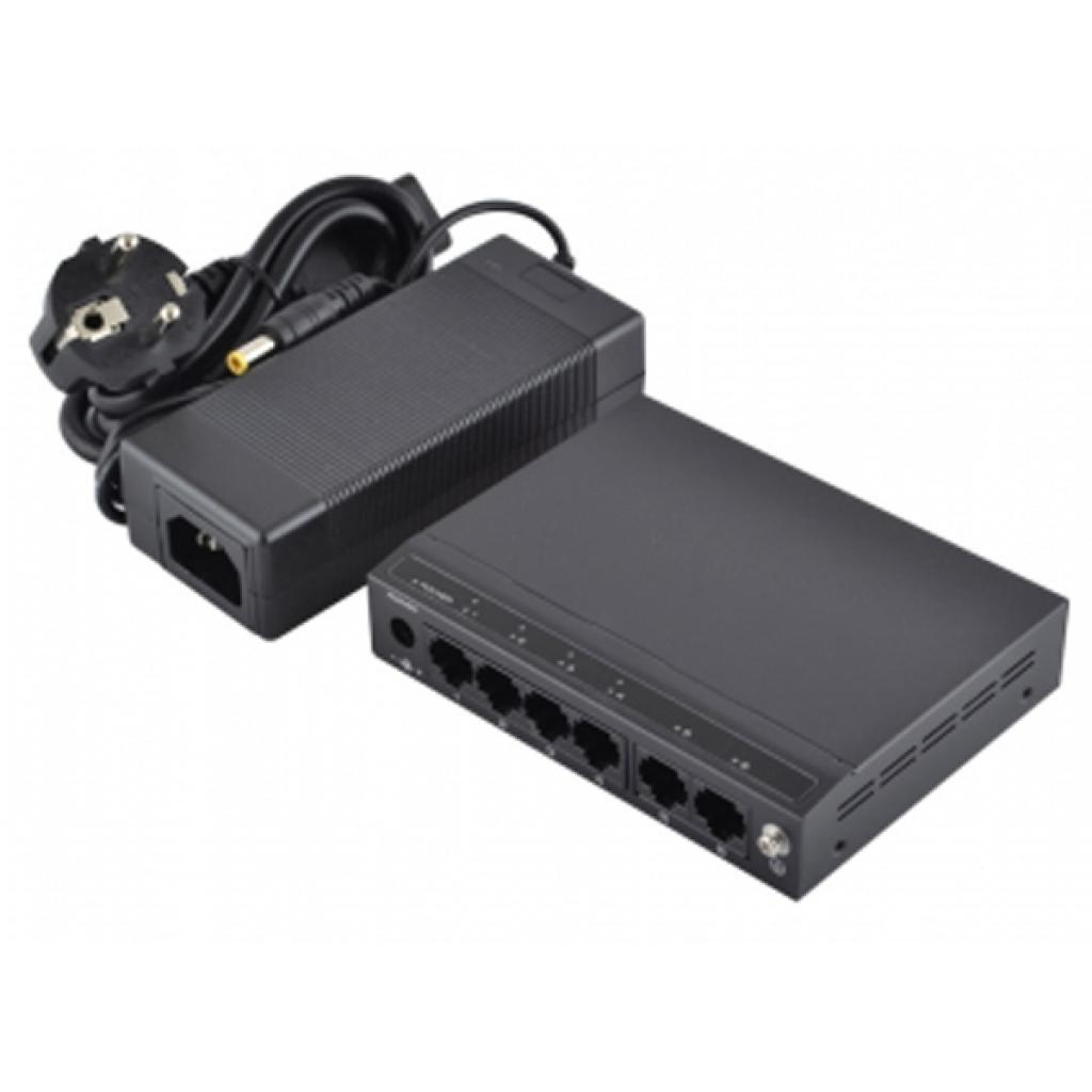 Комутатор мережевий FoxGate S6006-AI POE (60W) - зображення 3