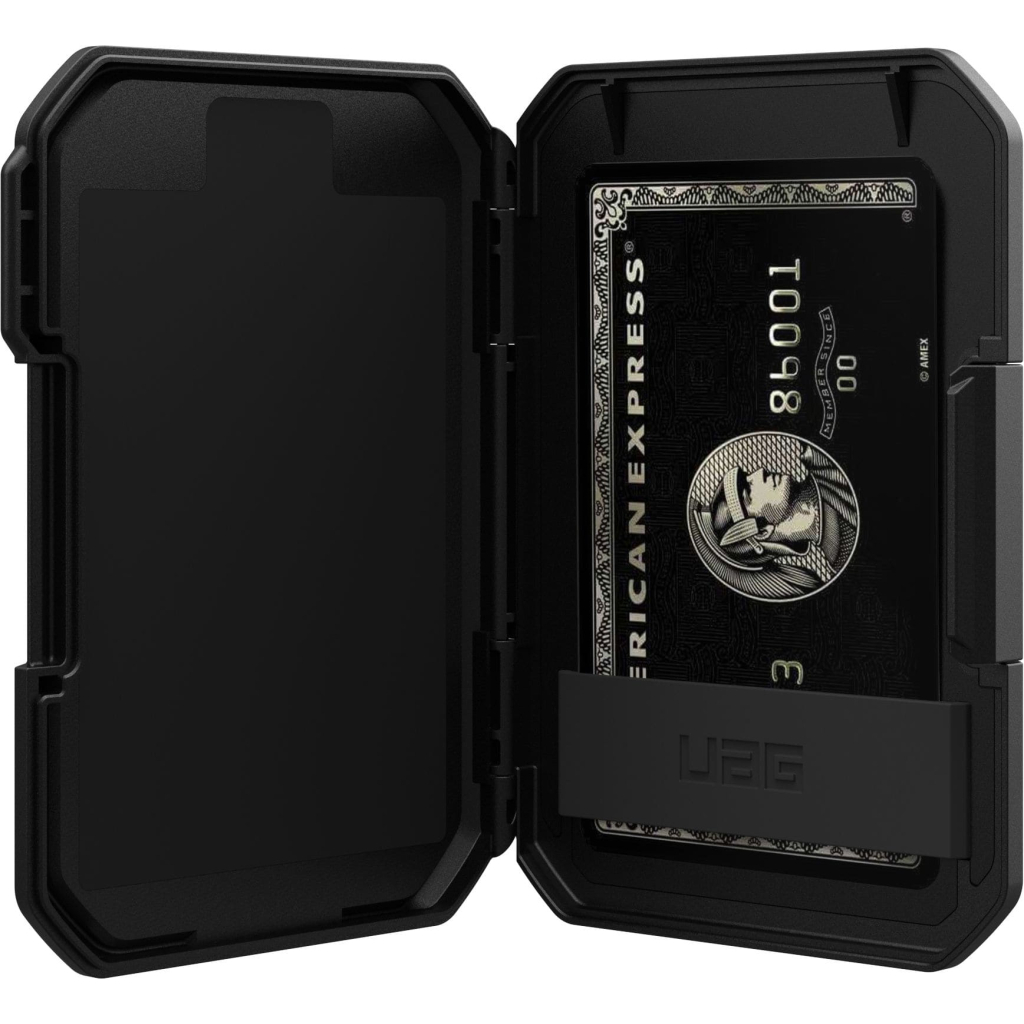 Чохол до мобільного телефона UAG Magnetic Wallet with Stand Black (964442114040) - зображення 8