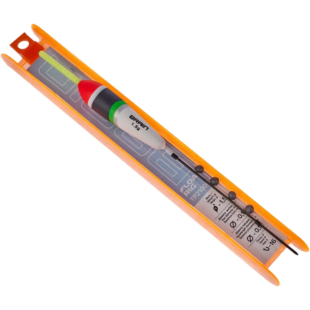 Оснащення поплавочне Brain TP210007 1.0g (1858.61.27) - изображение 1