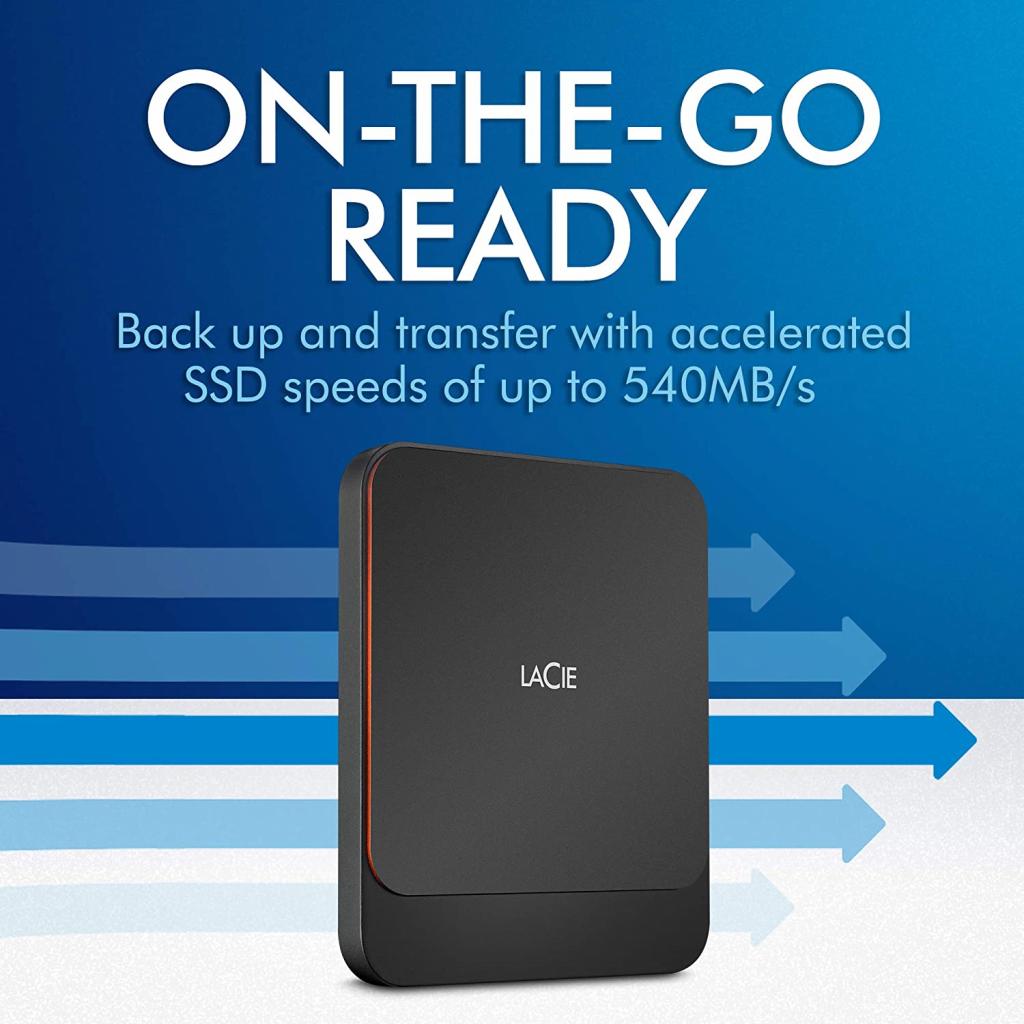 Накопичувач SSD USB-C 1TB LaCie (STHK1000800) - зображення 6