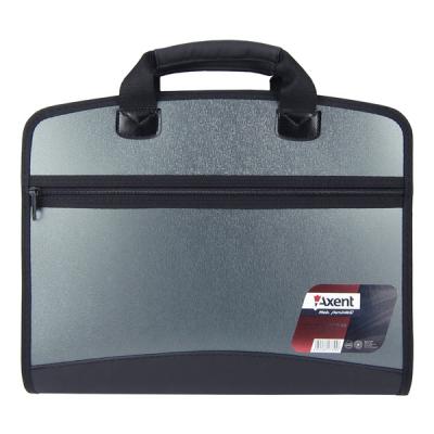 Папка - портфель Axent А4, 4 compartments, grey metallic (1621-11-А) - изображение 1