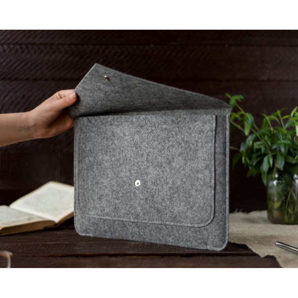 Чохол до ноутбука Gmakin 14 Macbook Pro, Light Gray (GM07-14) - зображення 11